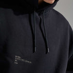 OVERSIZE HOODIE / BASIC / BLACK