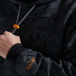 INFERNO HOCKEY HOODIE URBAN OVERSIZE / BLACK