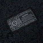 INFERNO HOCKEY HOODIE URBAN OVERSIZE / BLACK