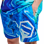 GRADIENT LOGO SWIMSHORTS / BLUE