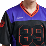 FOOTBALL FURY T-SHIRT / BLACK PURPLE