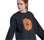 LOGO MAIOLICHE CREWNECK / BLACK