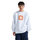 LOGO MAIOLICHE CREWNECK / WHITE
