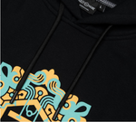 LOGO MAIOLICHE HOODIE / BLACK