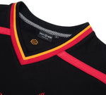 VENTO DEL NORD HOCKEY CREWNECK OVERSIZE / BLACK ORANGE