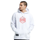 DLYNR CLASSICS / LOGO HOODIE / WHITE