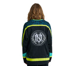 HOCKEY INVERNO L/S T-SHIRT / BLACK GREEN YELLOW