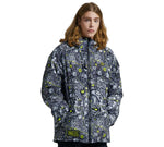 BOSCO NET JACKET HOODIE ZIP / BLACK