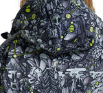 BOSCO NET JACKET HOODIE ZIP / BLACK