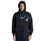 FUTURO HOCKEY HOODIE URBAN OVERSIZE / BLACK BLUE
