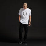 LOGO T-SHIRT / WHITE GREY