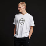 LOGO T-SHIRT / WHITE GREY