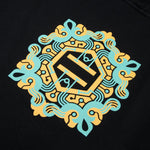 LOGO MAIOLICHE HOODIE / BLACK