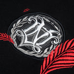 VENTO DEL NORD HOCKEY CREWNECK OVERSIZE / BLACK ORANGE