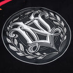 VENTO DEL NORD HOCKEY CREWNECK OVERSIZE / BLACK ORANGE