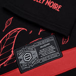 GOAT HOCKEY HOODIE SPORT OVERSIZE / BLACK ORANGE