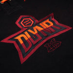 GOAT HOCKEY HOODIE SPORT OVERSIZE / BLACK ORANGE