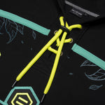 GOAT HOCKEY HOODIE SPORT OVERSIZE / BLACK GREEN