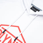 DLYNR CLASSICS / LOGO HOODIE / WHITE