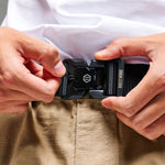 MAGNET BUCKLE BELT / BLACK