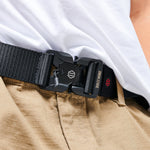 MAGNET BUCKLE BELT / BLACK