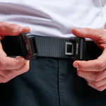 MINIMAL BUCKLE BELT / BLACK