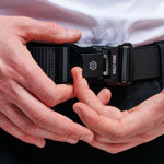 MINIMAL BUCKLE BELT / BLACK