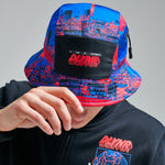 NEW BUCKET CAP / BLACK BLUE