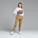 RIPSTOP CHINOPANTS / BEIGE