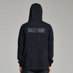 LOGO WIREFRAME HOODIE / BLACK