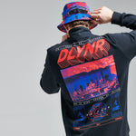 TZUNAMI HALF ZIP SWEAT / BLACK