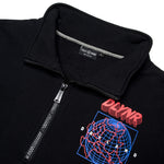 TZUNAMI HALF ZIP SWEAT / BLACK