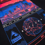 TZUNAMI HALF ZIP SWEAT / BLACK