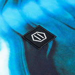 BLUE LIQUID CROP TOP / BLUE