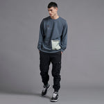 NEW RIPSTOP LONG CARGOPANTS / BLACK